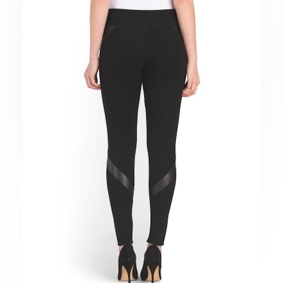 Joe's Jeans Off Duty Rays Perforated Leather Insert Legging - Picture 7 of 7